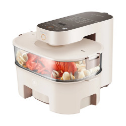 JOYOUNG GZ512: Vaporiera elettrica a doppio strato per pasti sani